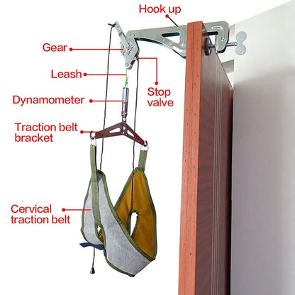Over The Door Neck Traction Device