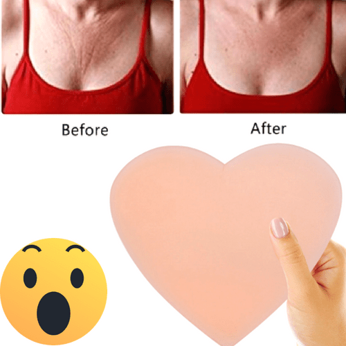 NEW Anti-Wrinkle Silicone Chest Pad